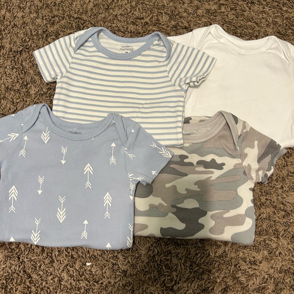 18m gerber onesies